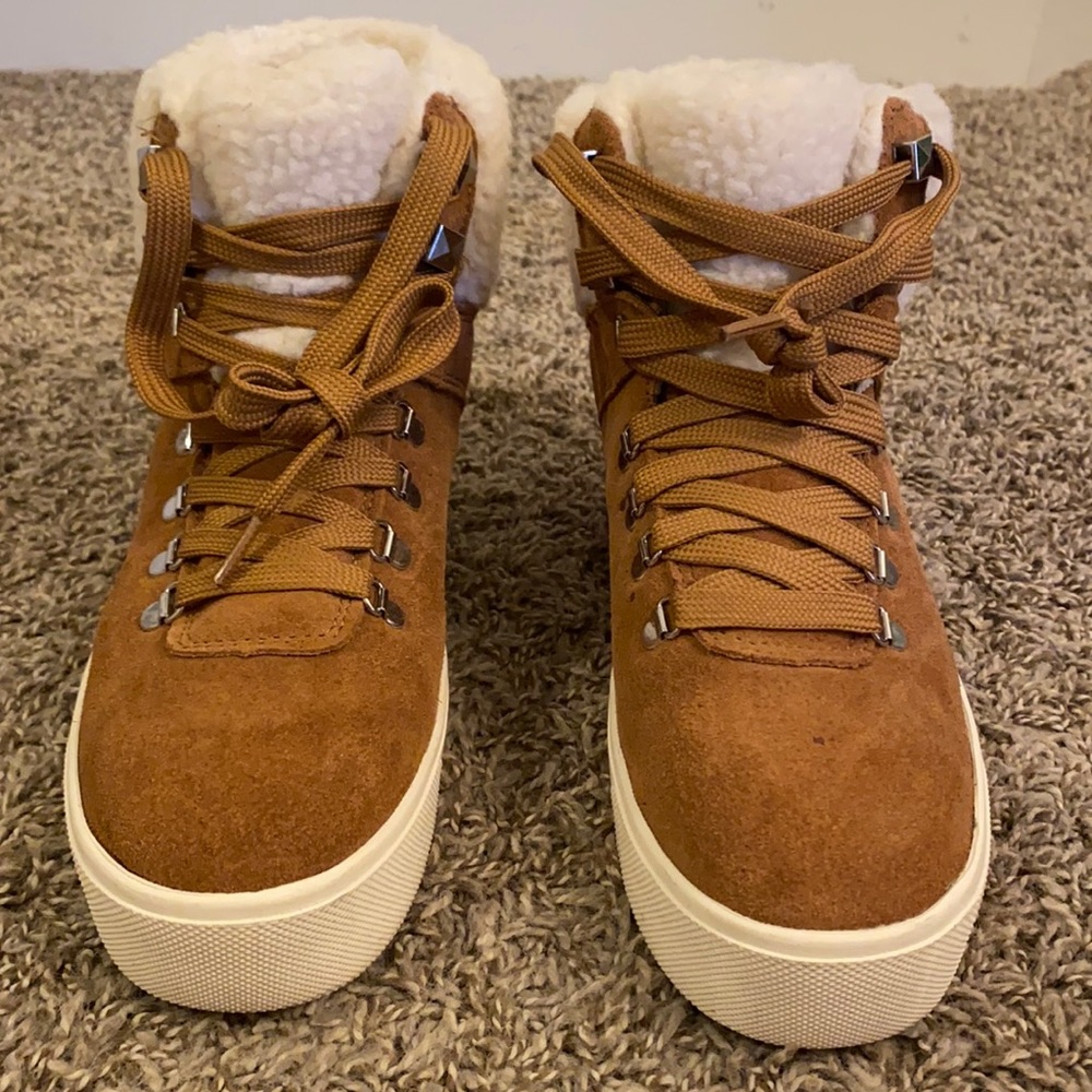 Marc Fisher Sherpa sneaker
